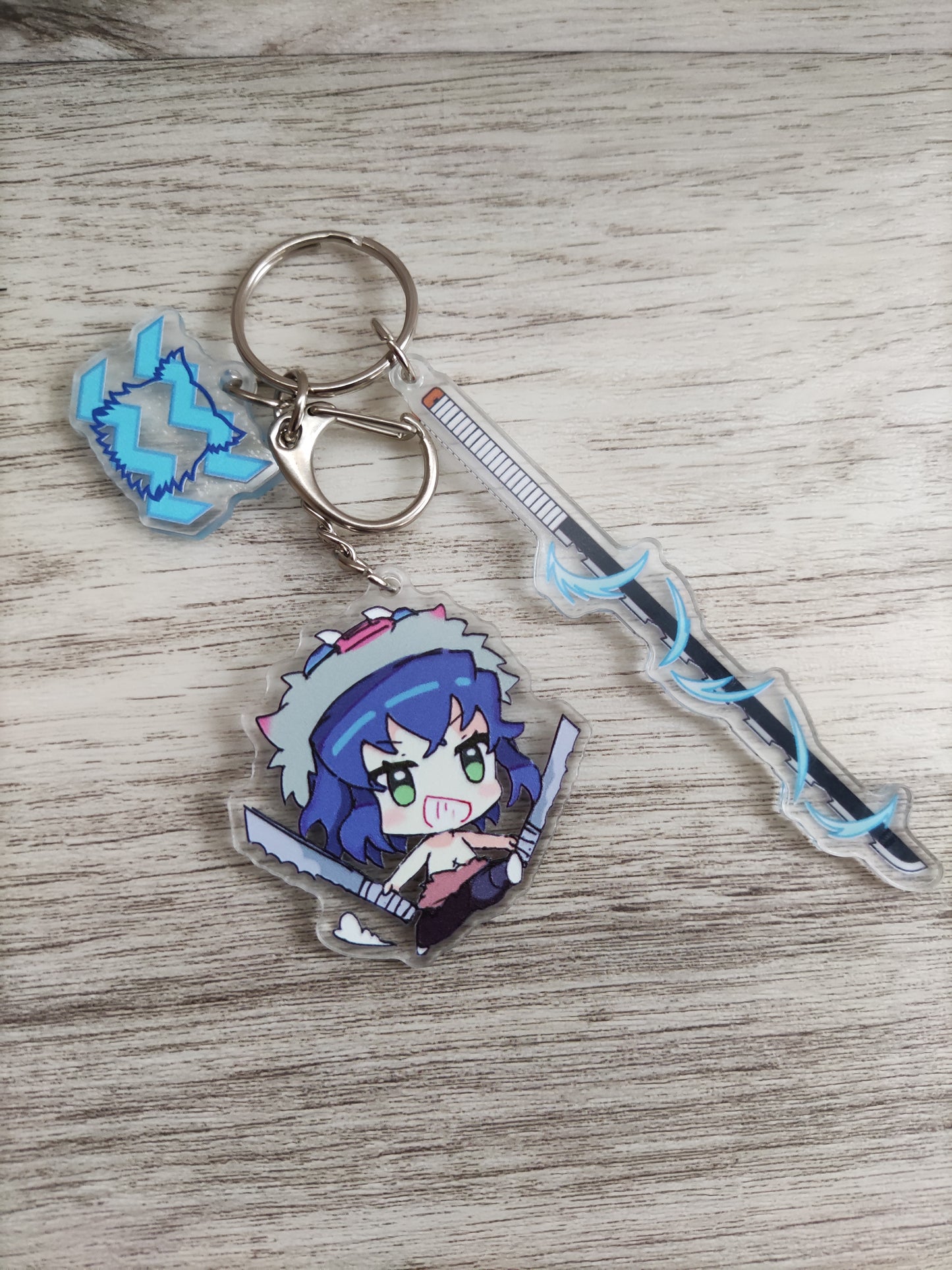 Demon Slayers Acrylic Keychains