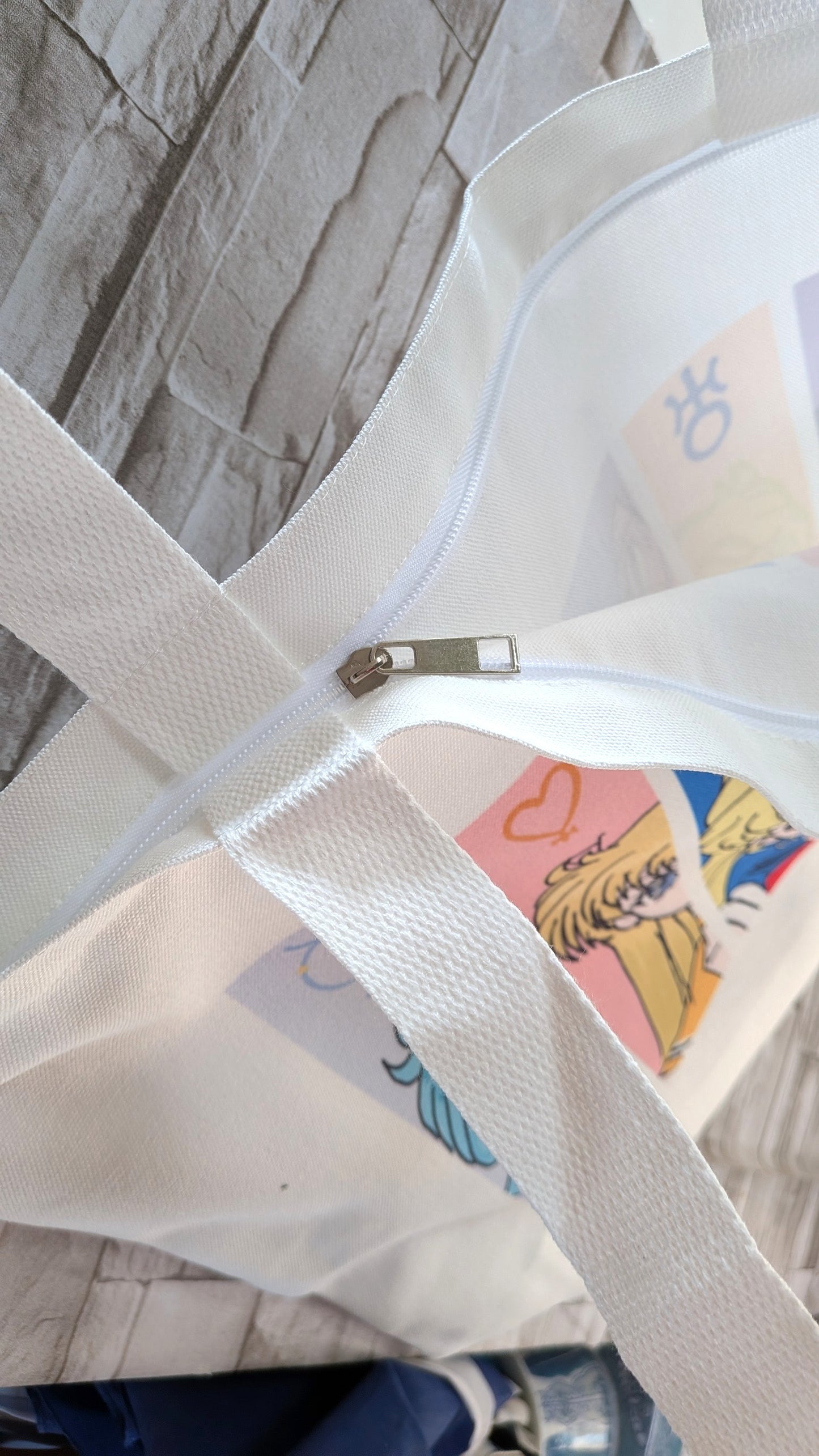 Sailor Scout Zippered Tote Bag