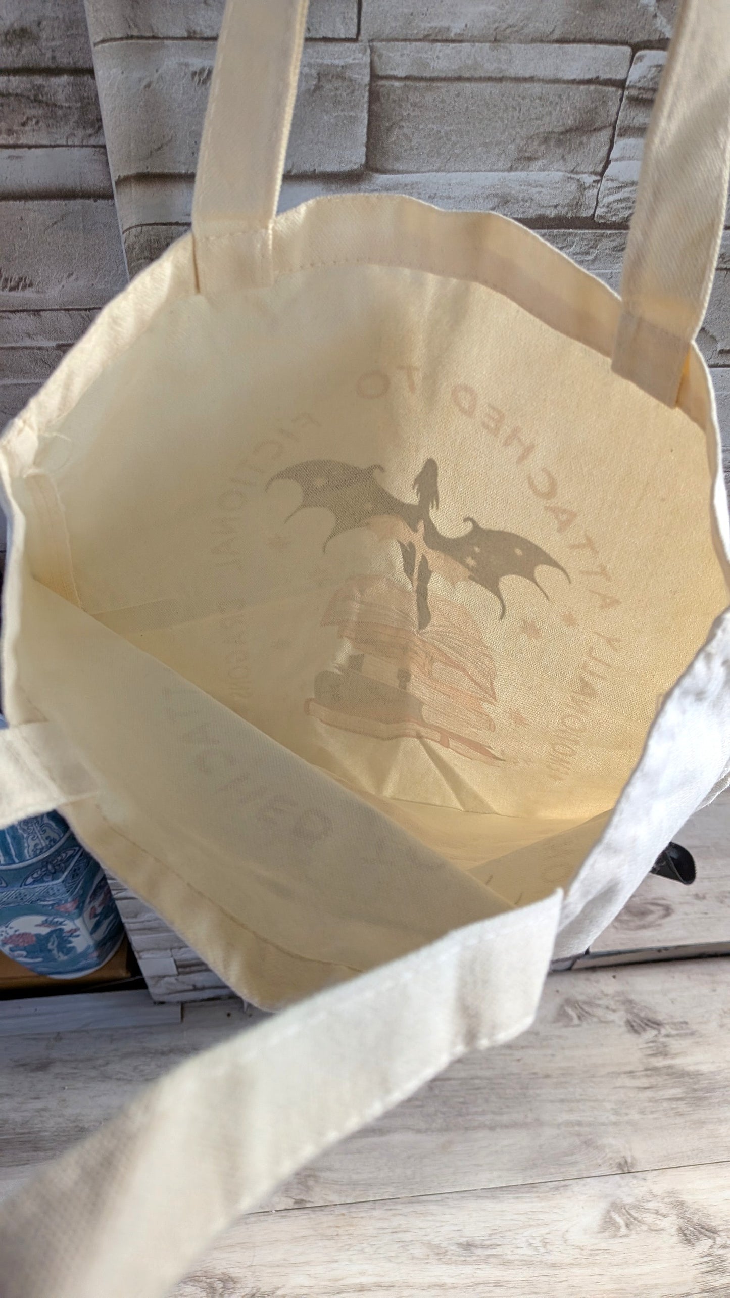 Dragon Tote Bag: Emotionally Attached To Fictional Dragons