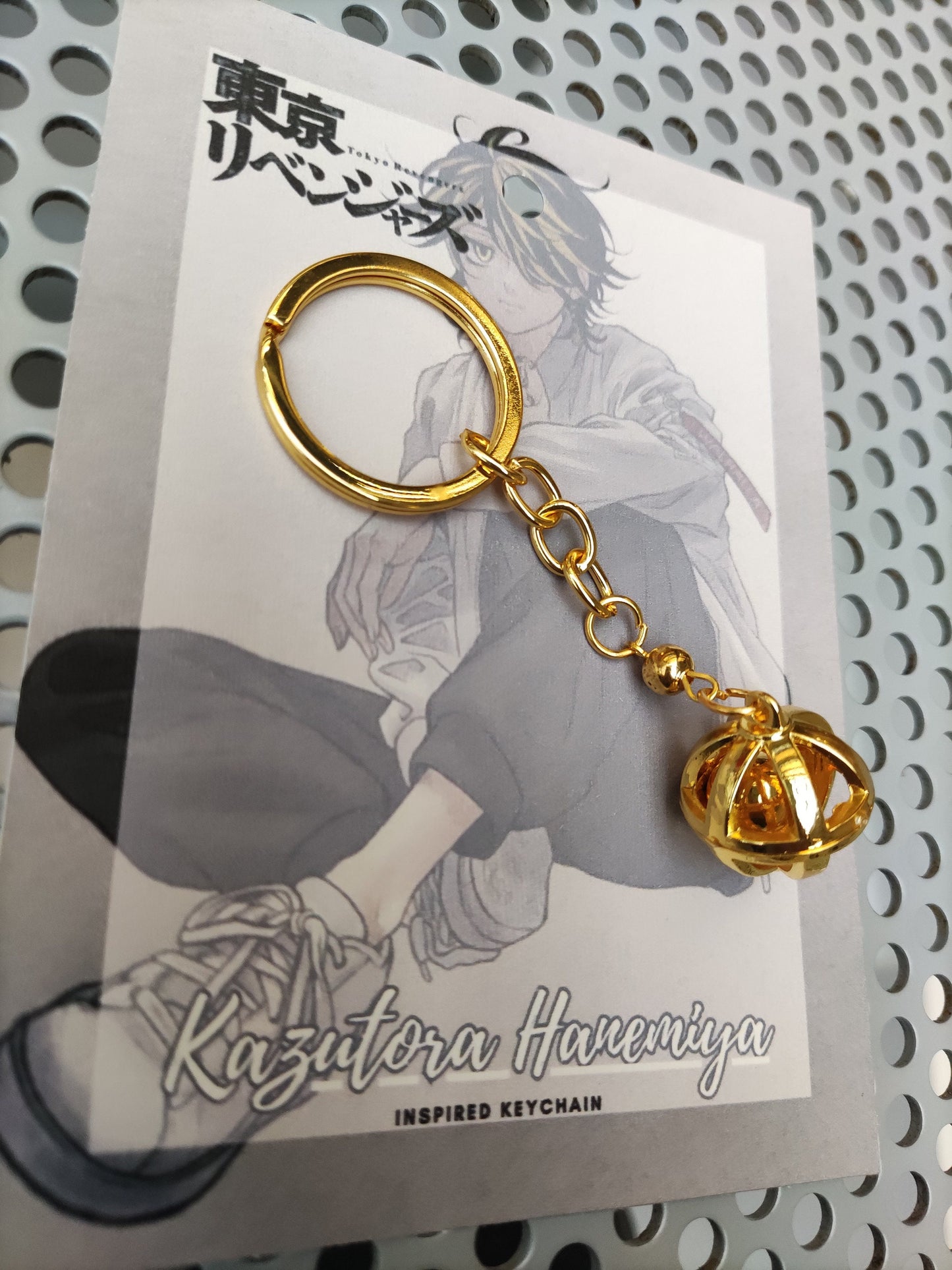 Kazutora Hanemiya Inspired Keychain