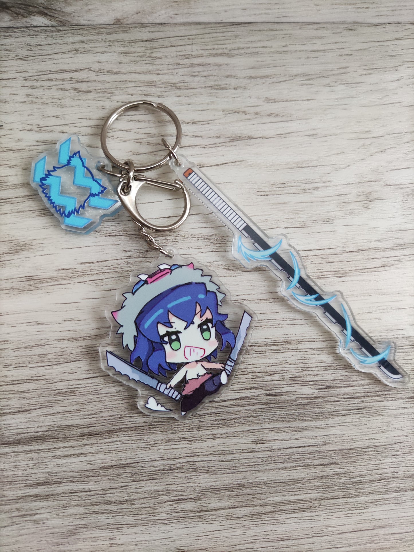 Demon Slayers Acrylic Keychains