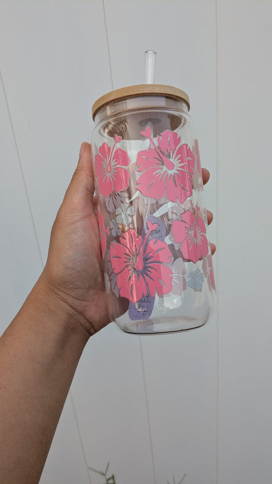 Hibiscus Libby Cup Tumbler