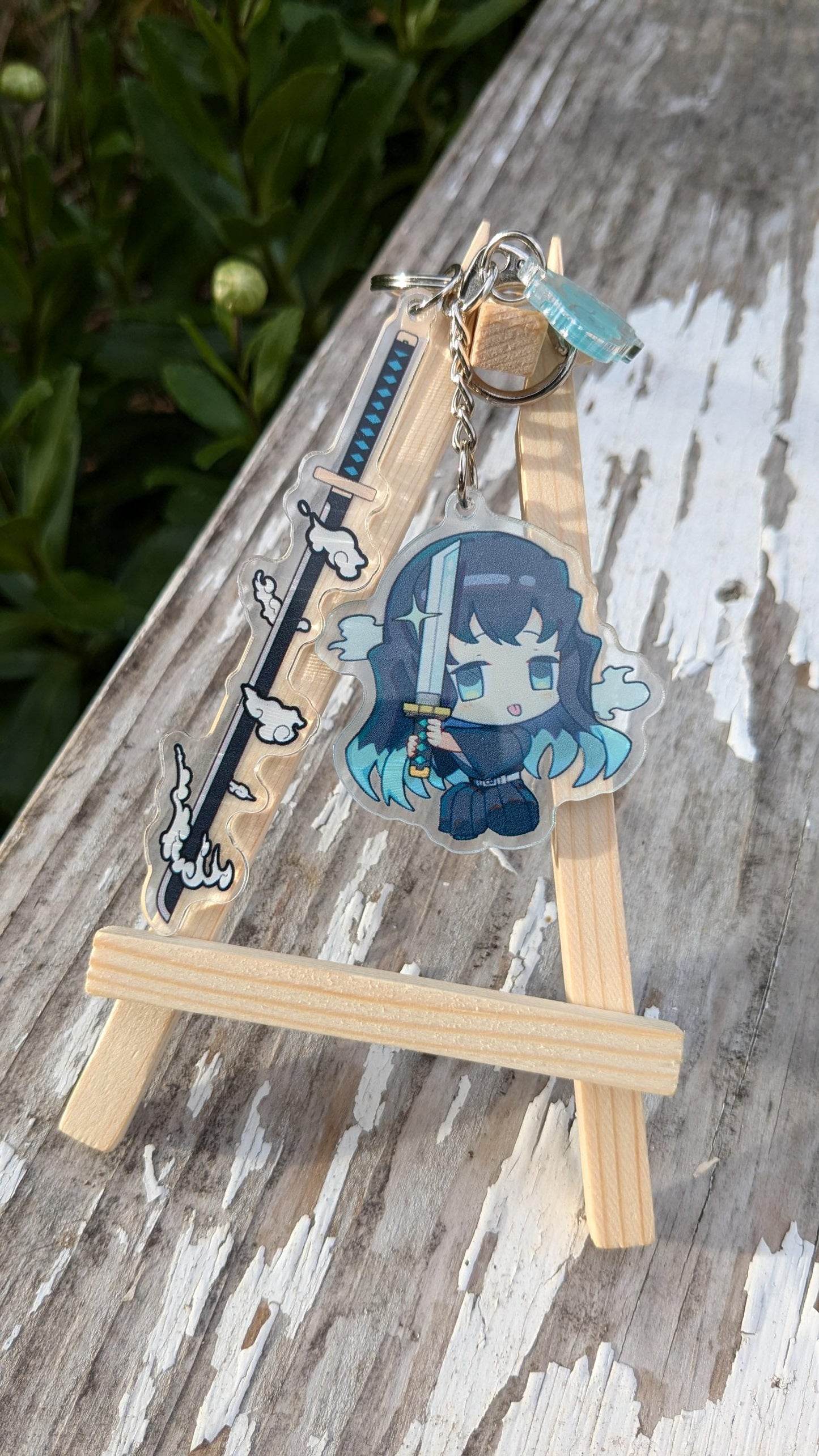 Anime Demon Slayer Muichiro Acrylic Keychain