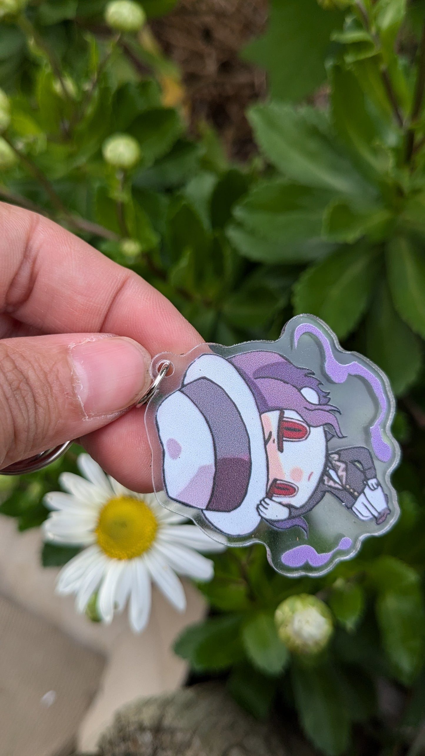 Anime Demon Slayer Muzan Acrylic Keychain