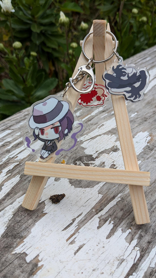 Anime Demon Slayer Muzan Acrylic Keychain