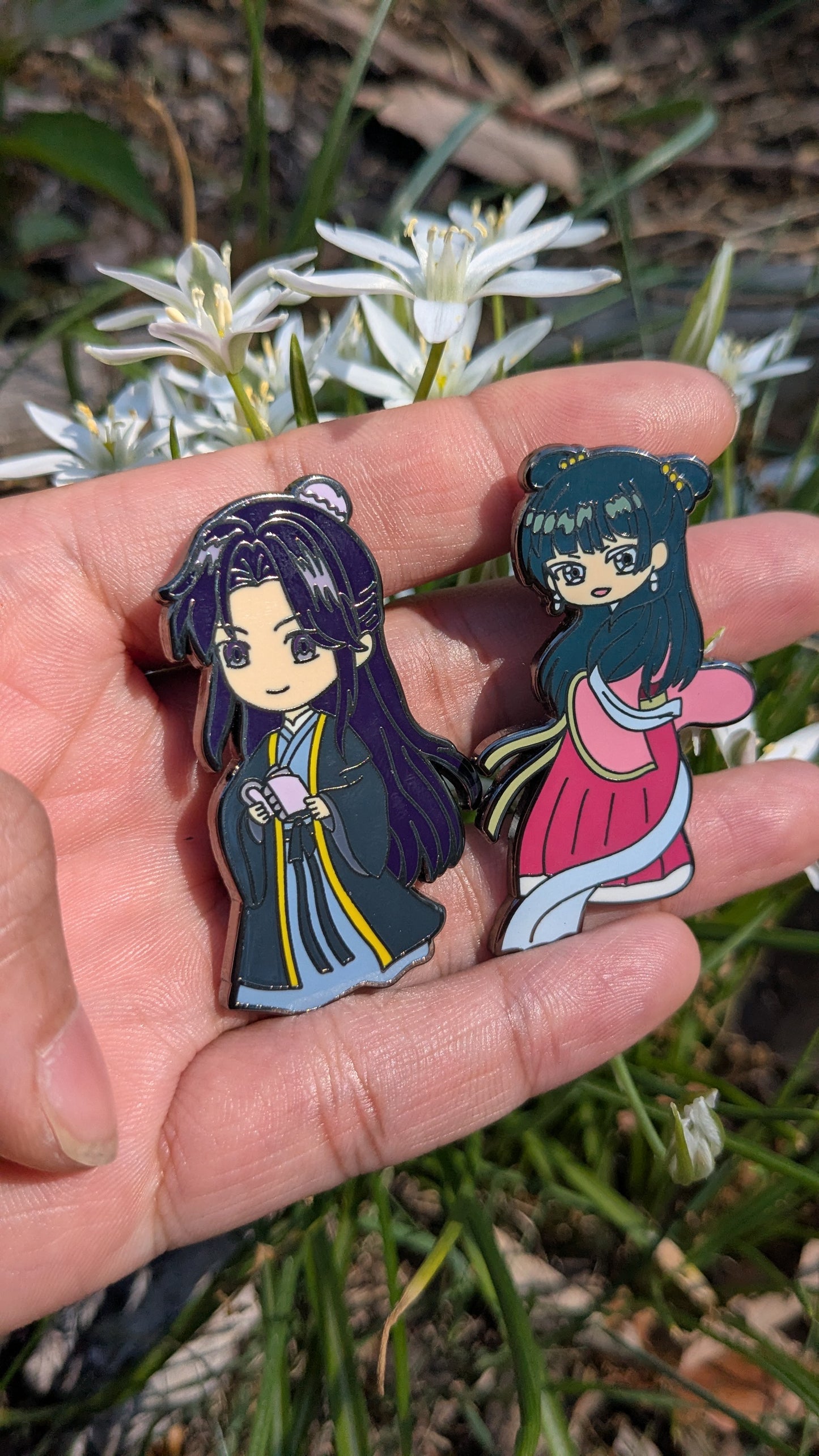 Apothecary Diaries Enamel Pins
