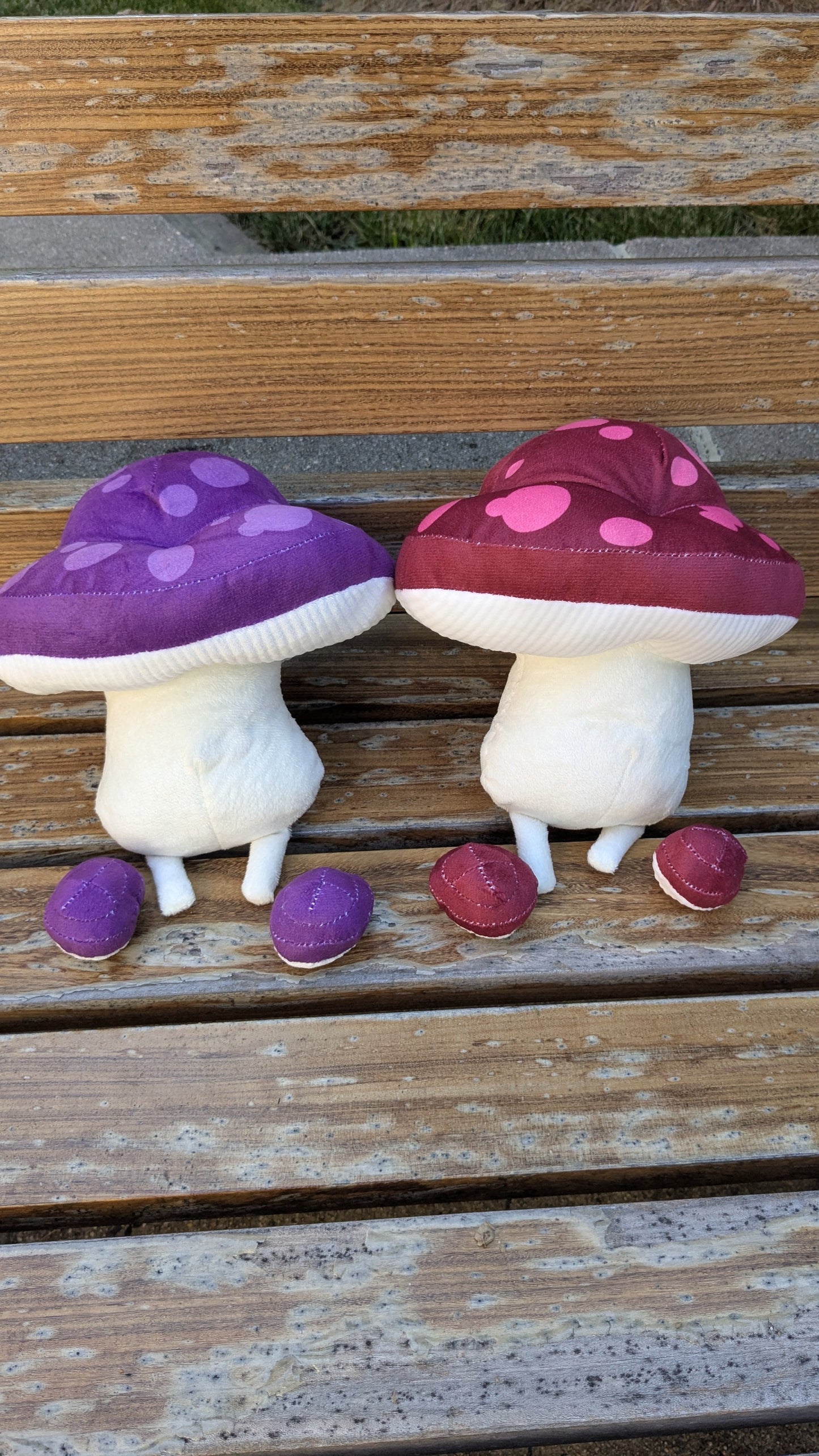 Cute Walking Mushroom Plushie