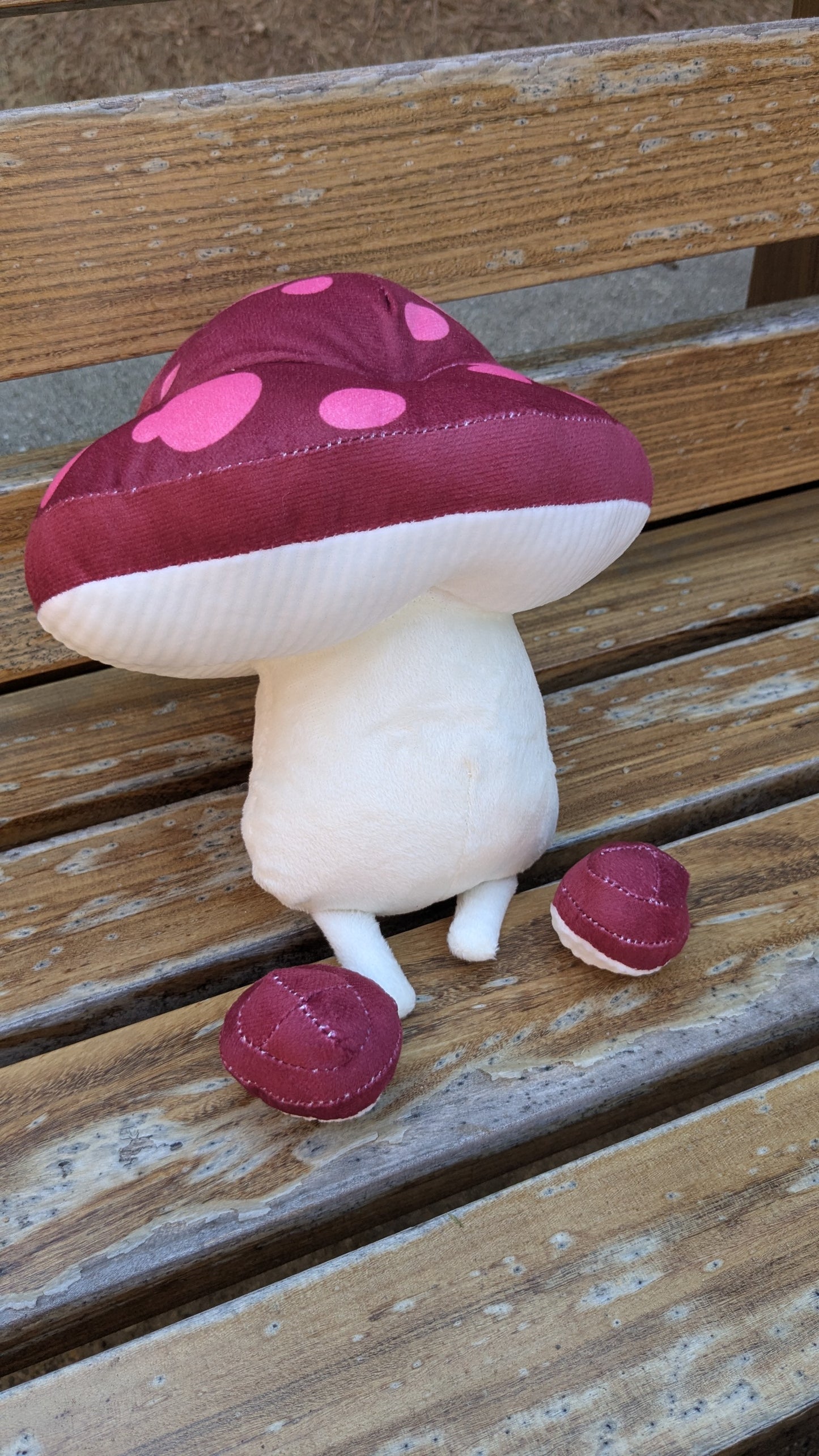 Cute Walking Mushroom Plushie