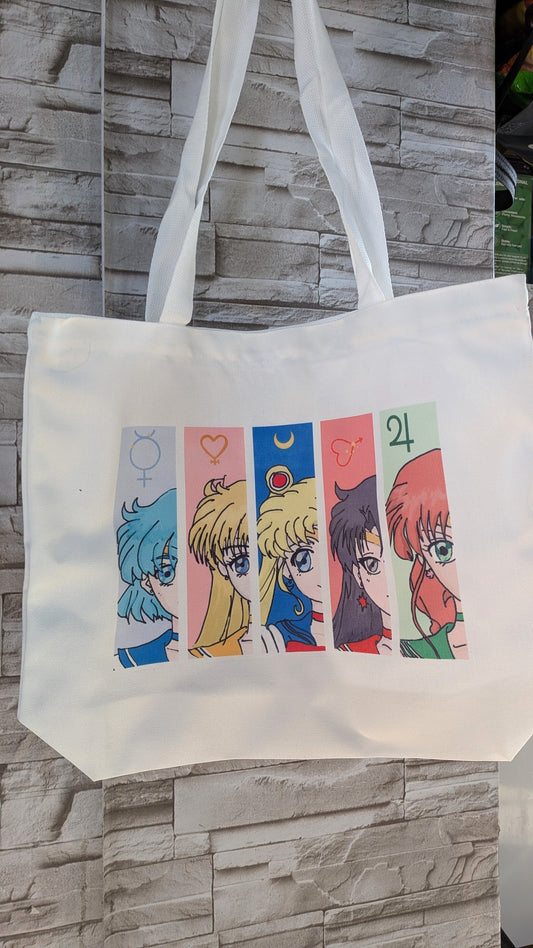 Sailor Scout Zippered Tote Bag