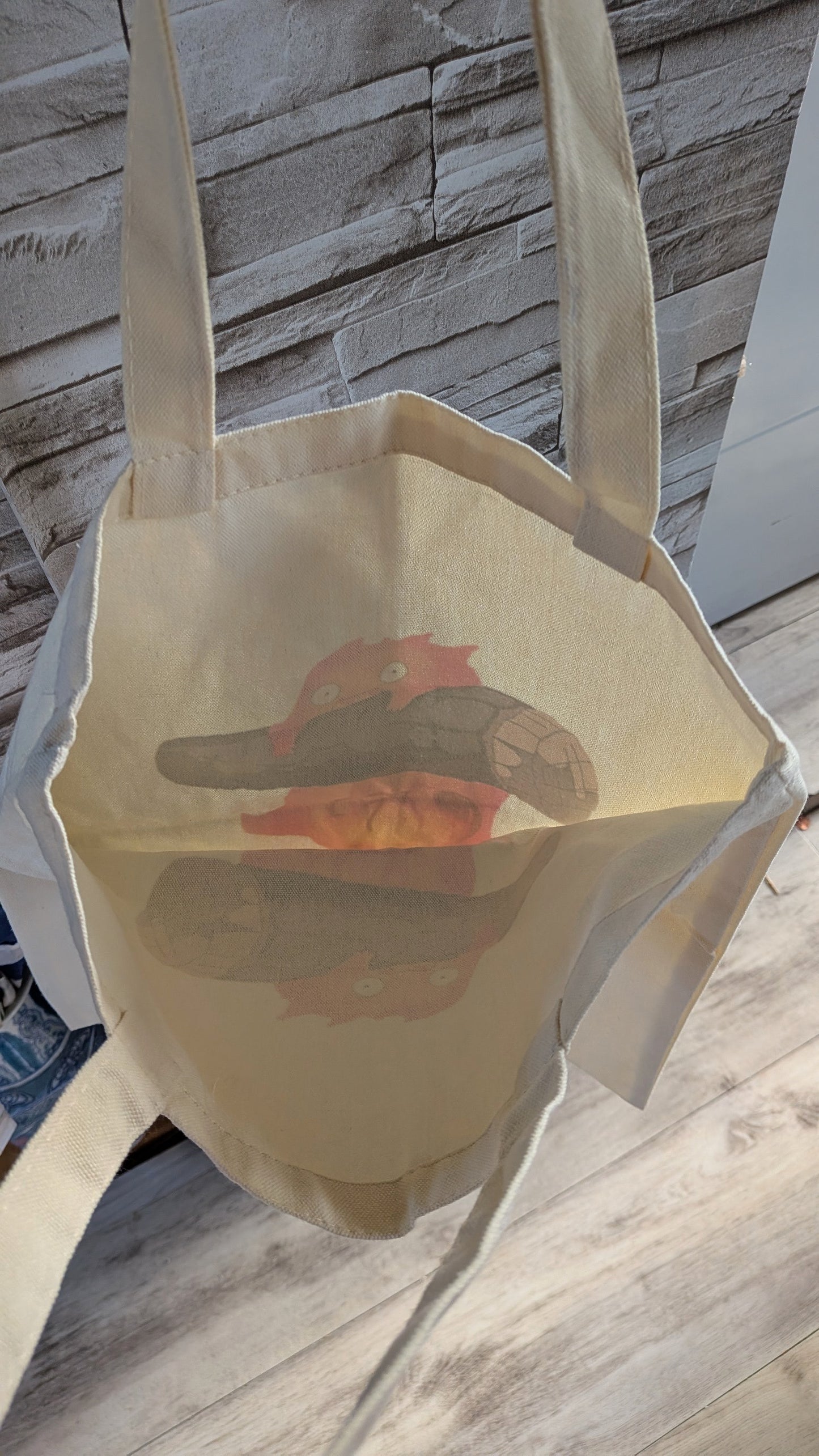 Calcifer Tote Bag: May Your Bacon Burn