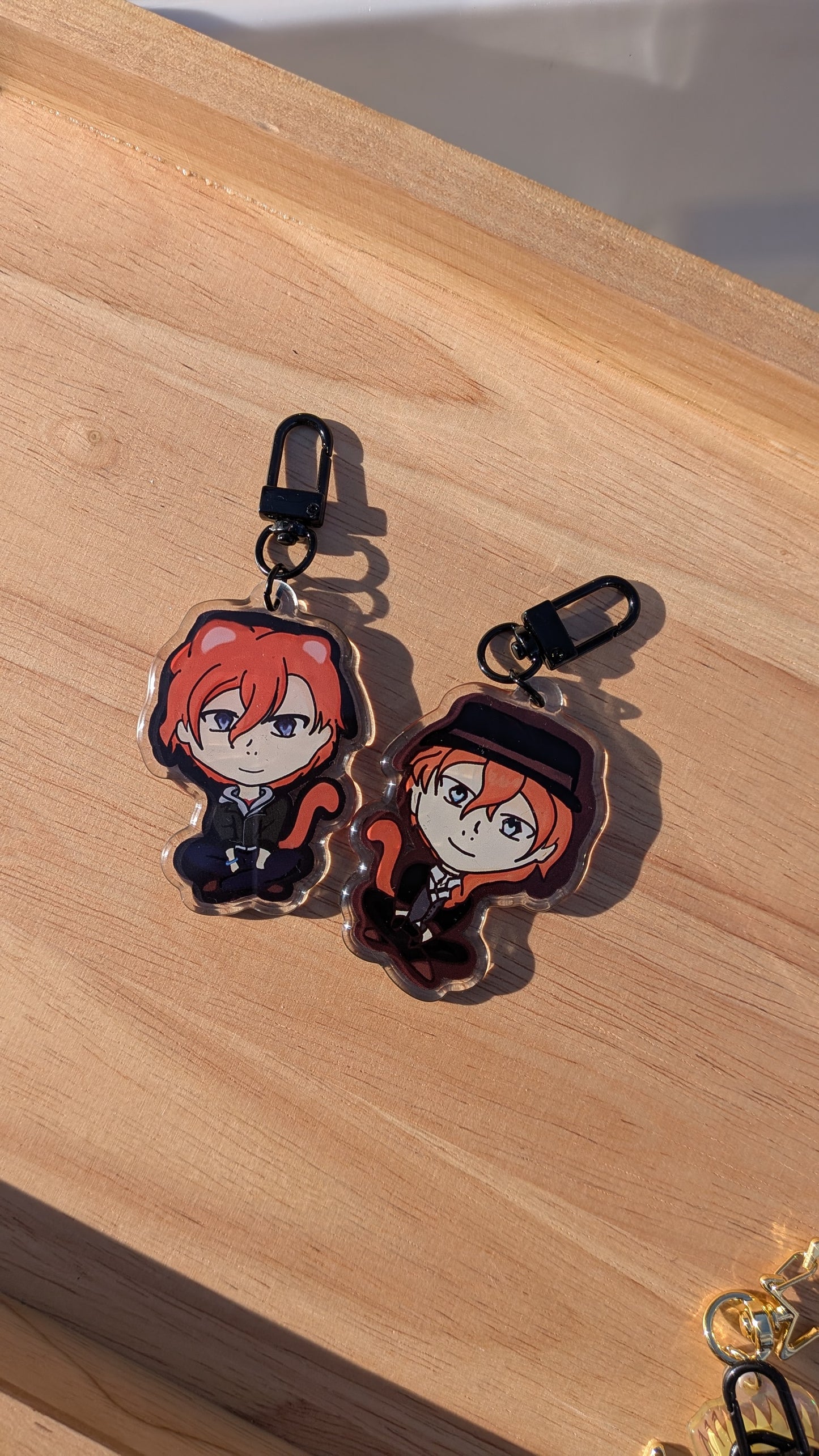 Dazai, Chuuya & Atsushi Acrylic Keychain