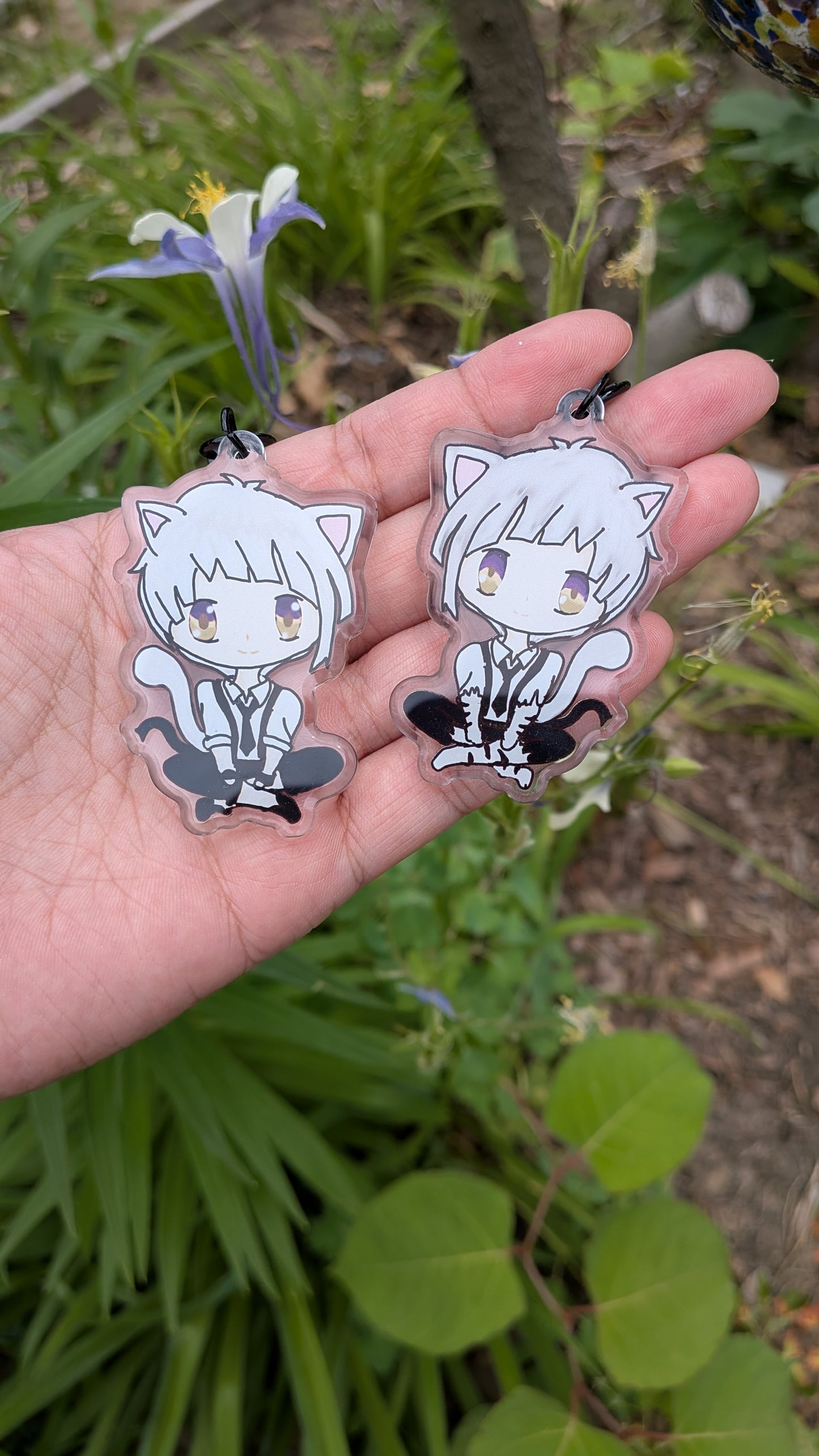 Dazai, Chuuya & Atsushi Acrylic Keychain