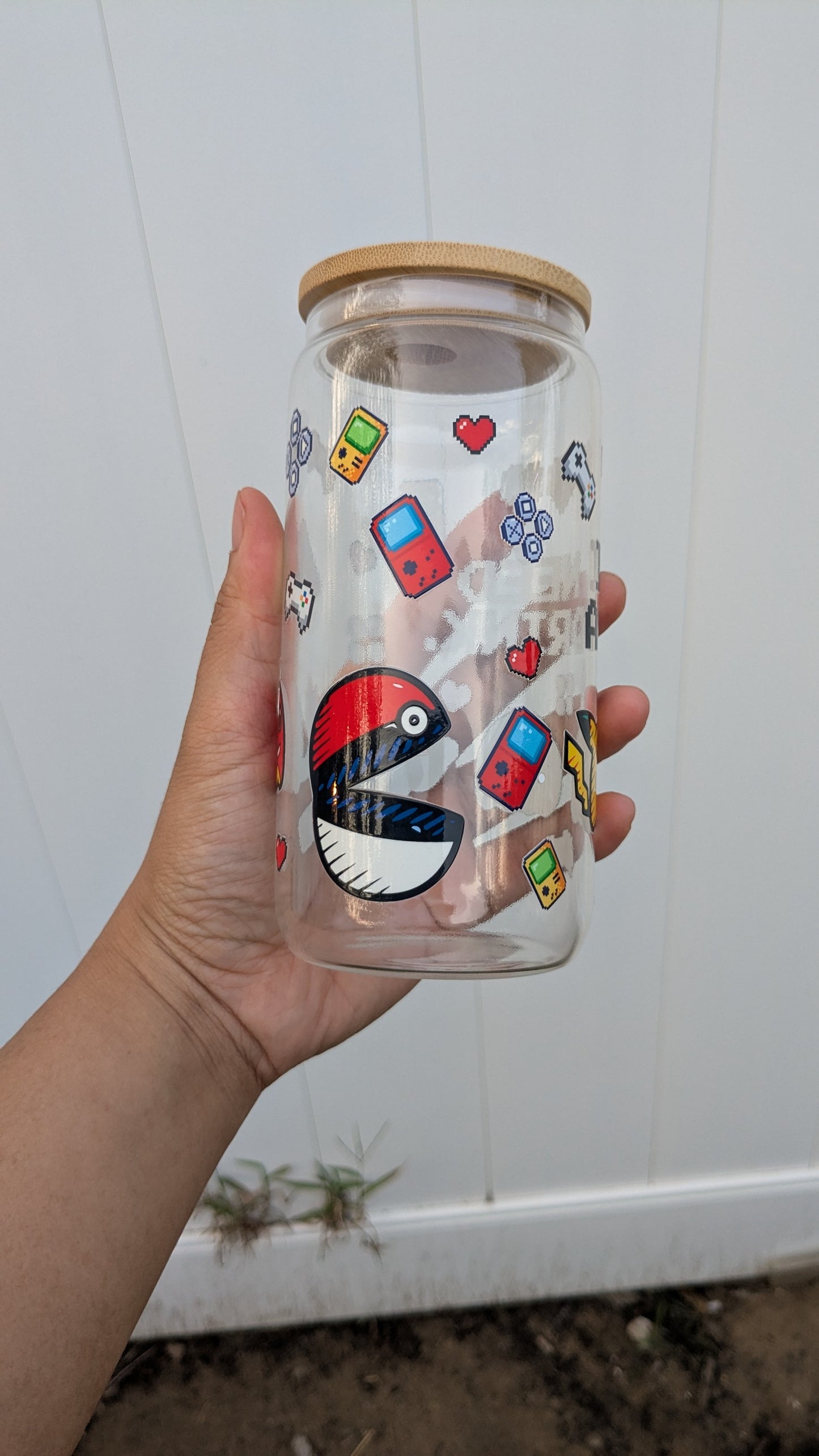Pokeman Pacman Libby Cup Tumbler
