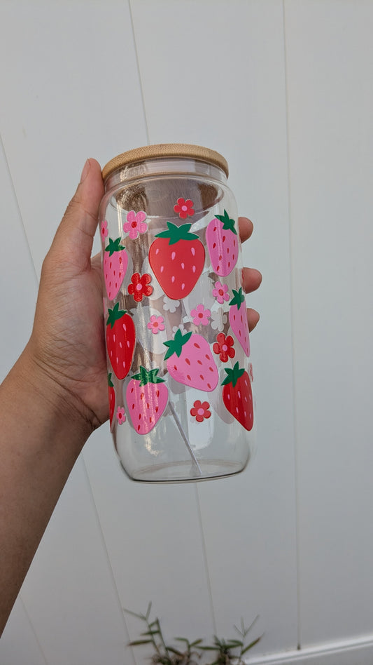 Strawberry Libby Cup Tumbler