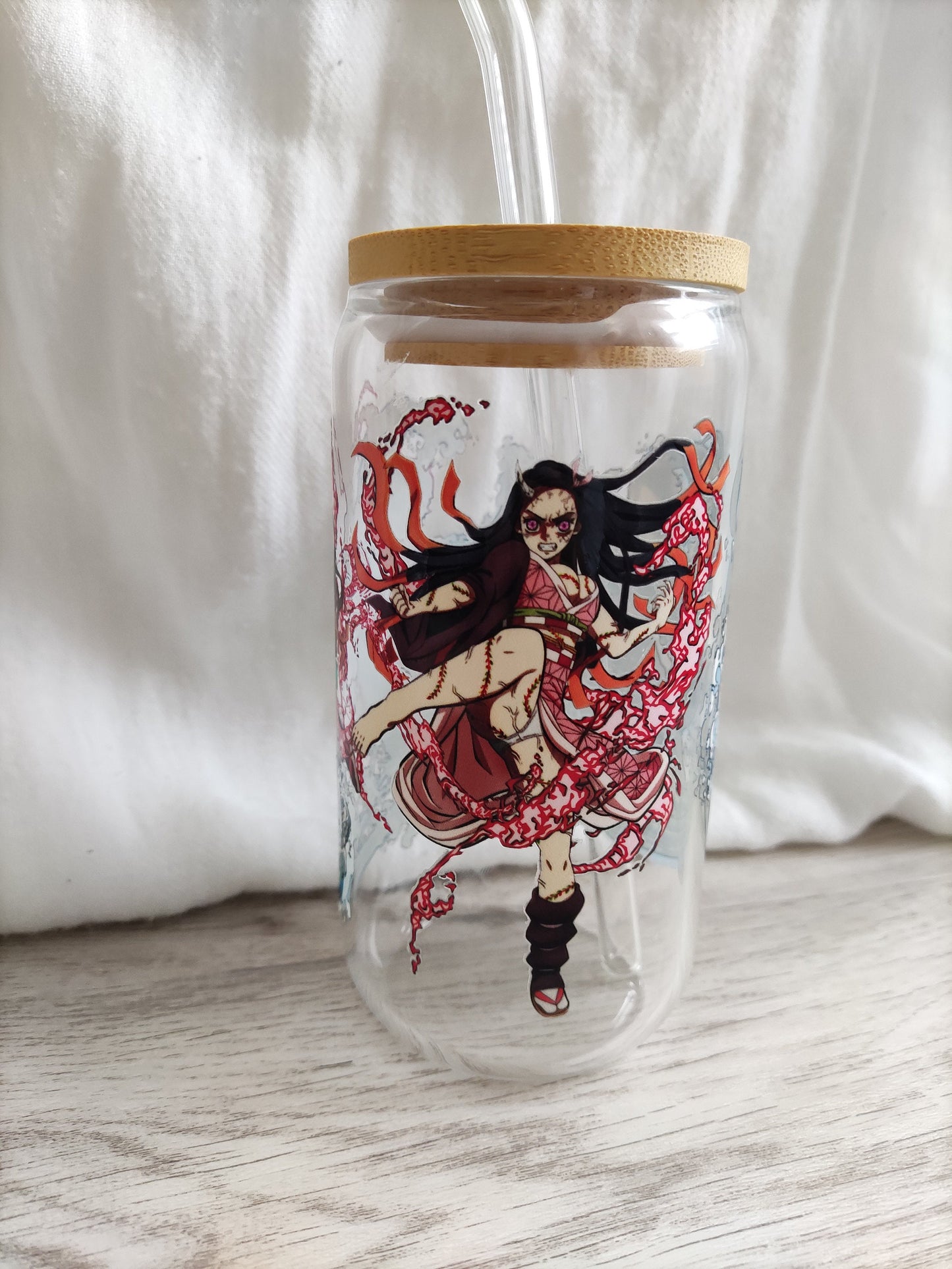 Tanjiro and Nezuko Libby Cup Tumbler