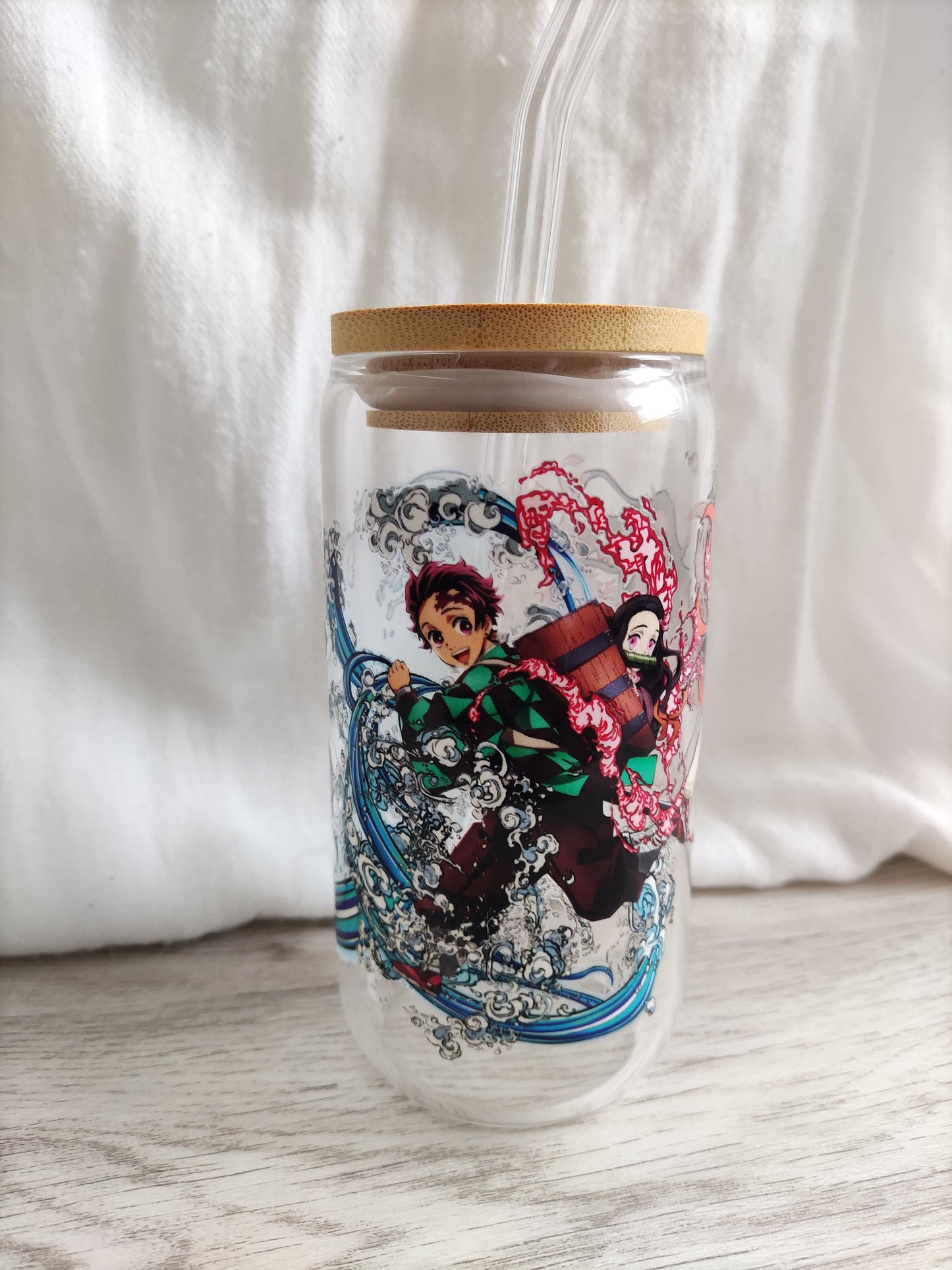 Tanjiro and Nezuko Libby Cup Tumbler