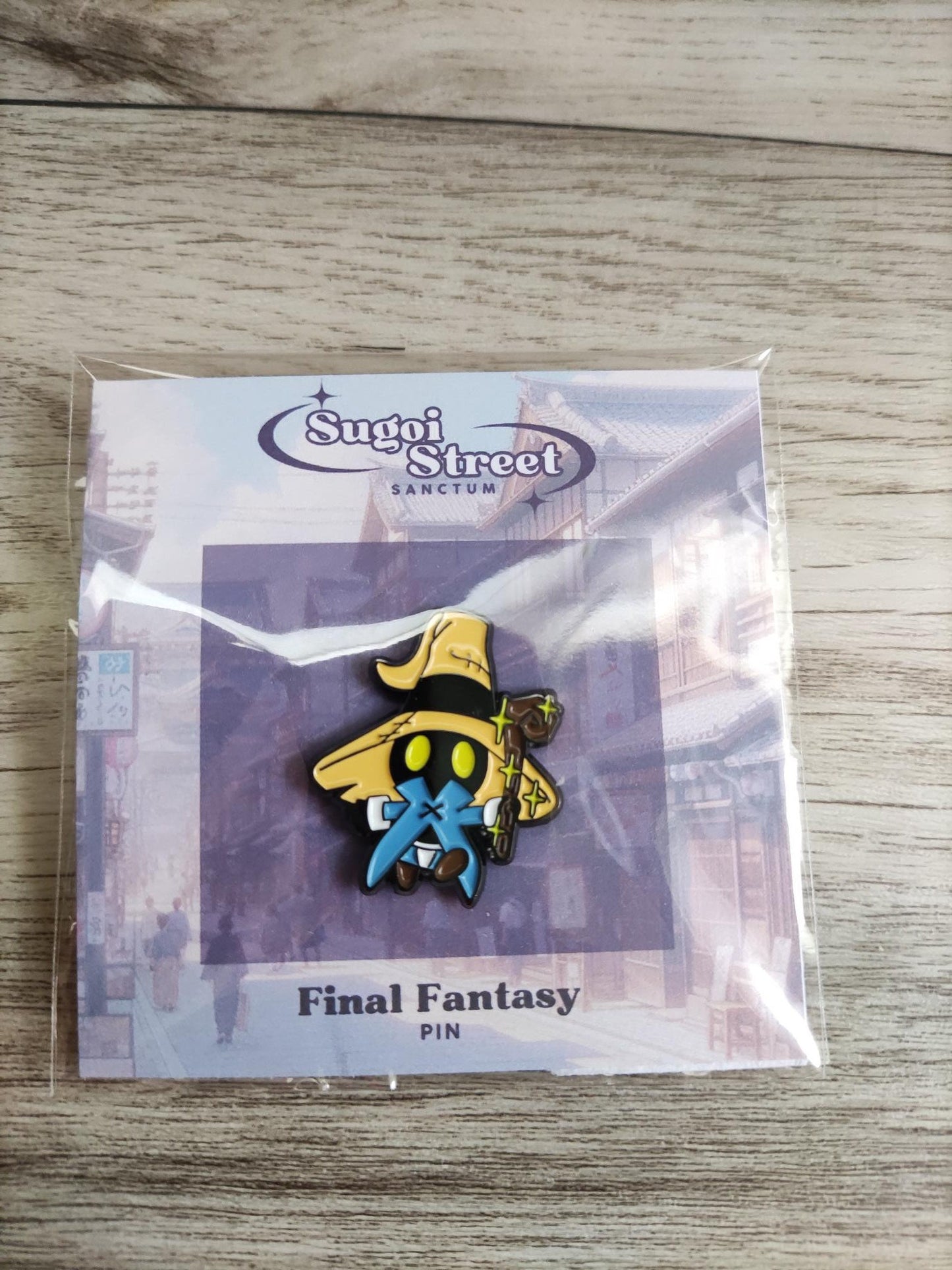 Black Mage Soft Enamel Pin