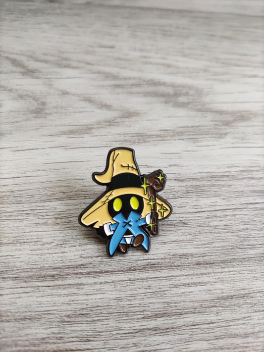 Black Mage Soft Enamel Pin