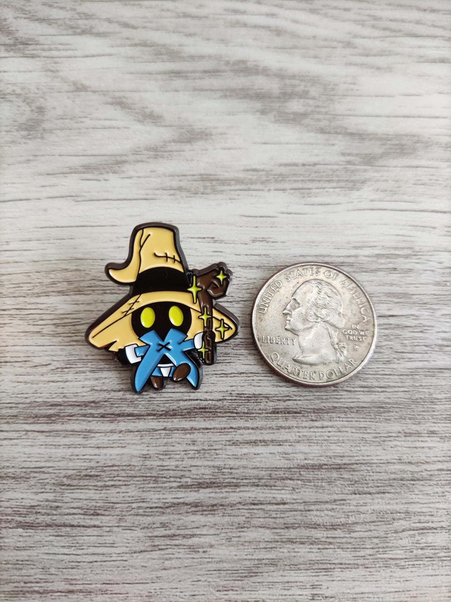 Black Mage Soft Enamel Pin