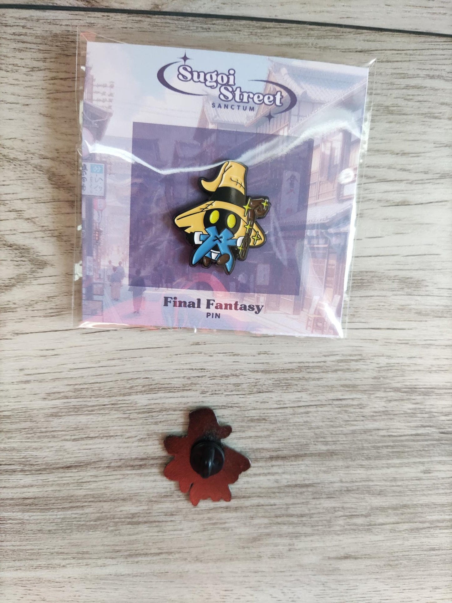 Black Mage Soft Enamel Pin