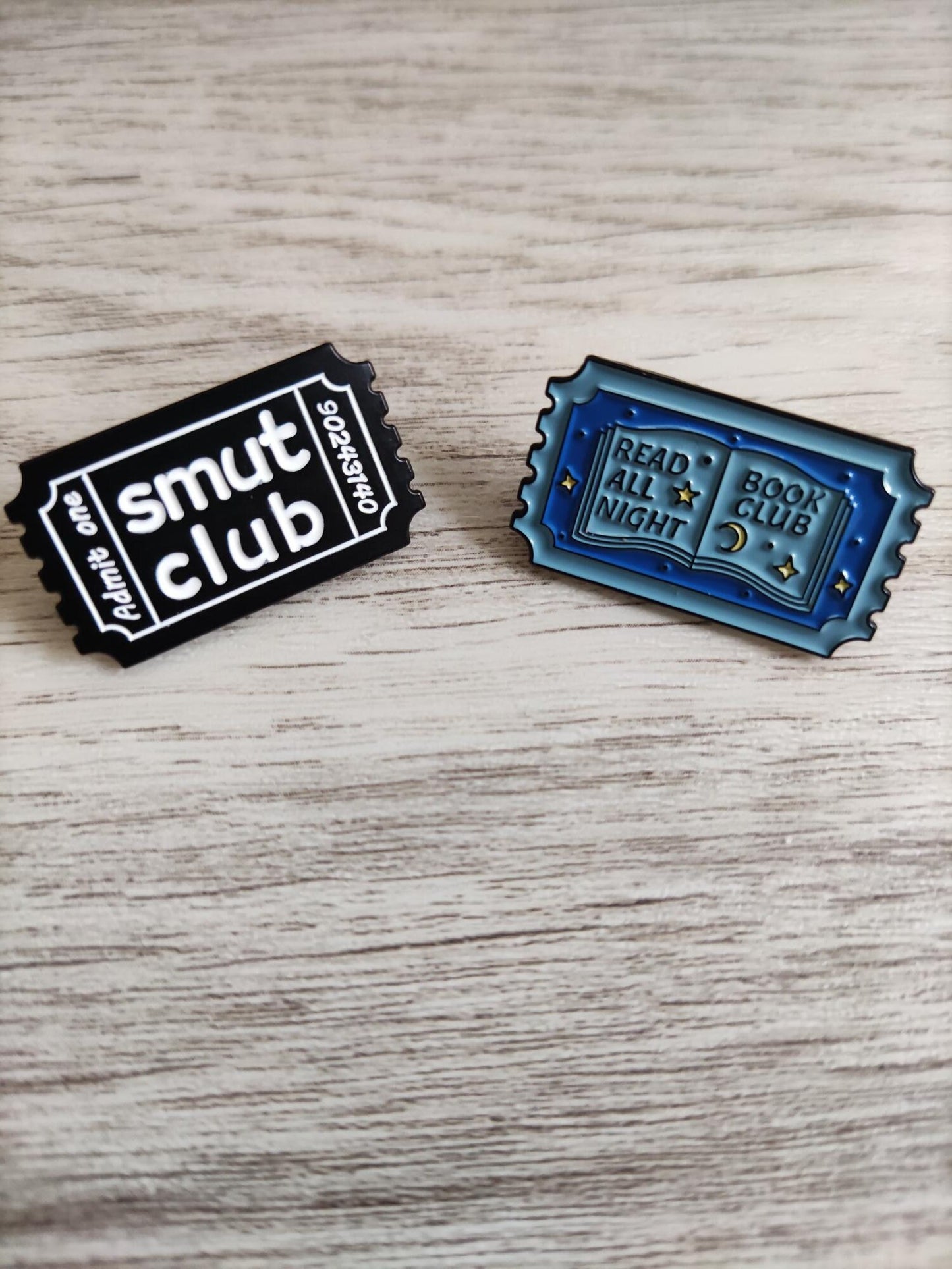 Book Club Pins