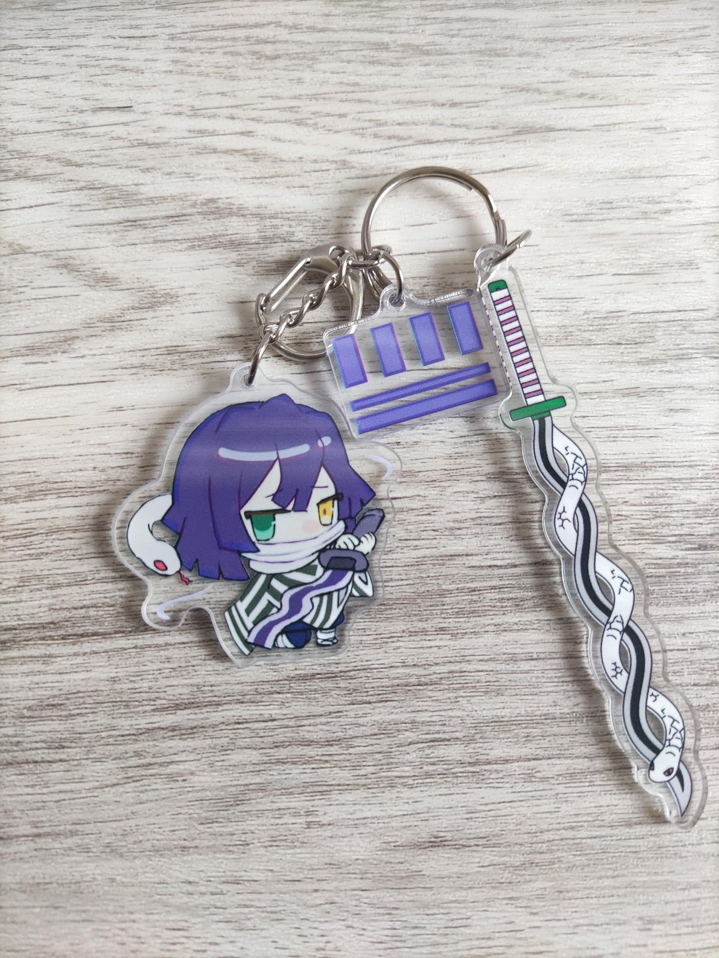 Demon Slayer Keychain, Shinobu Demon Slayer