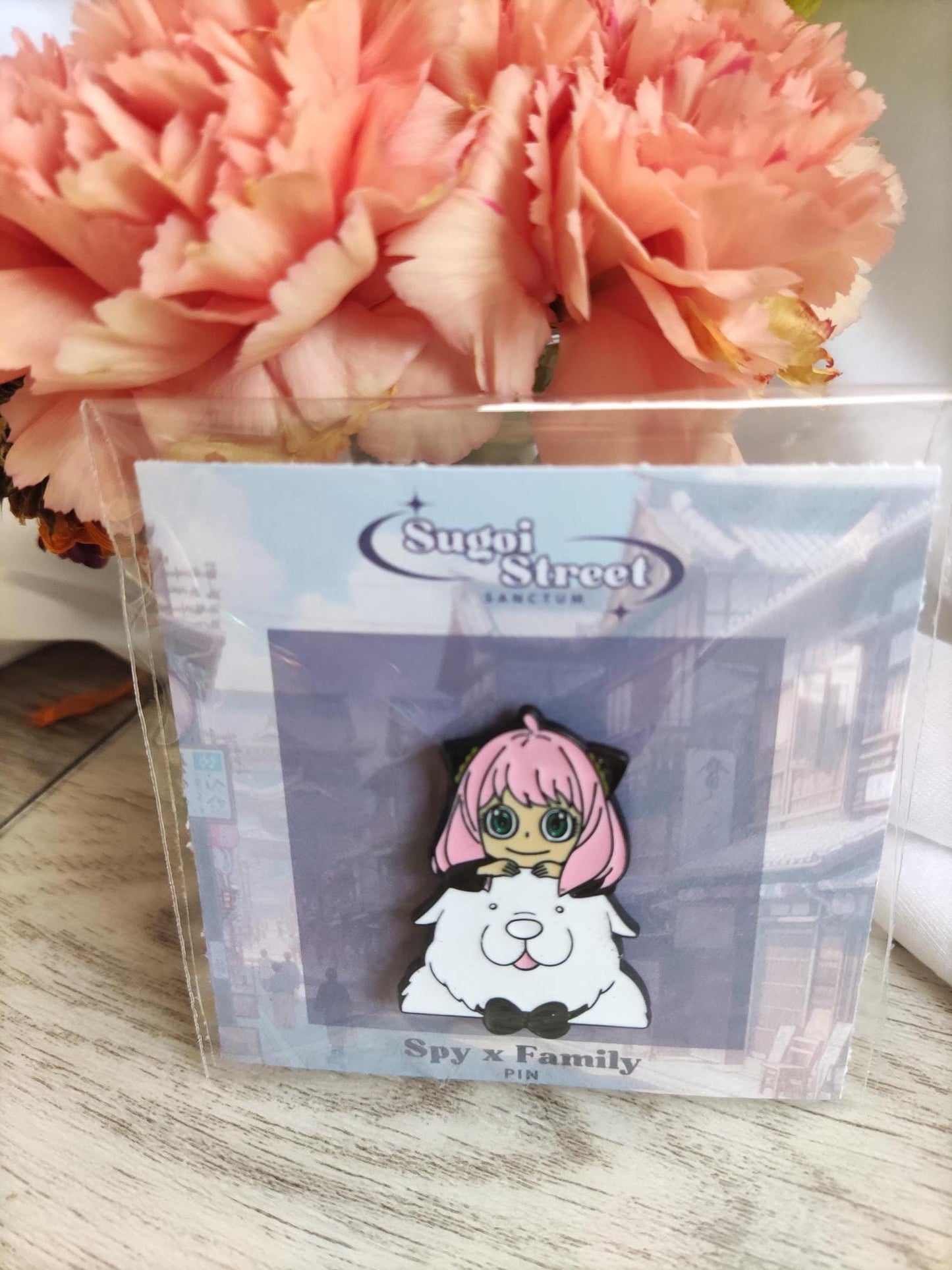 Anya Forger Pin, Bond Forger  Soft Enamel Pin