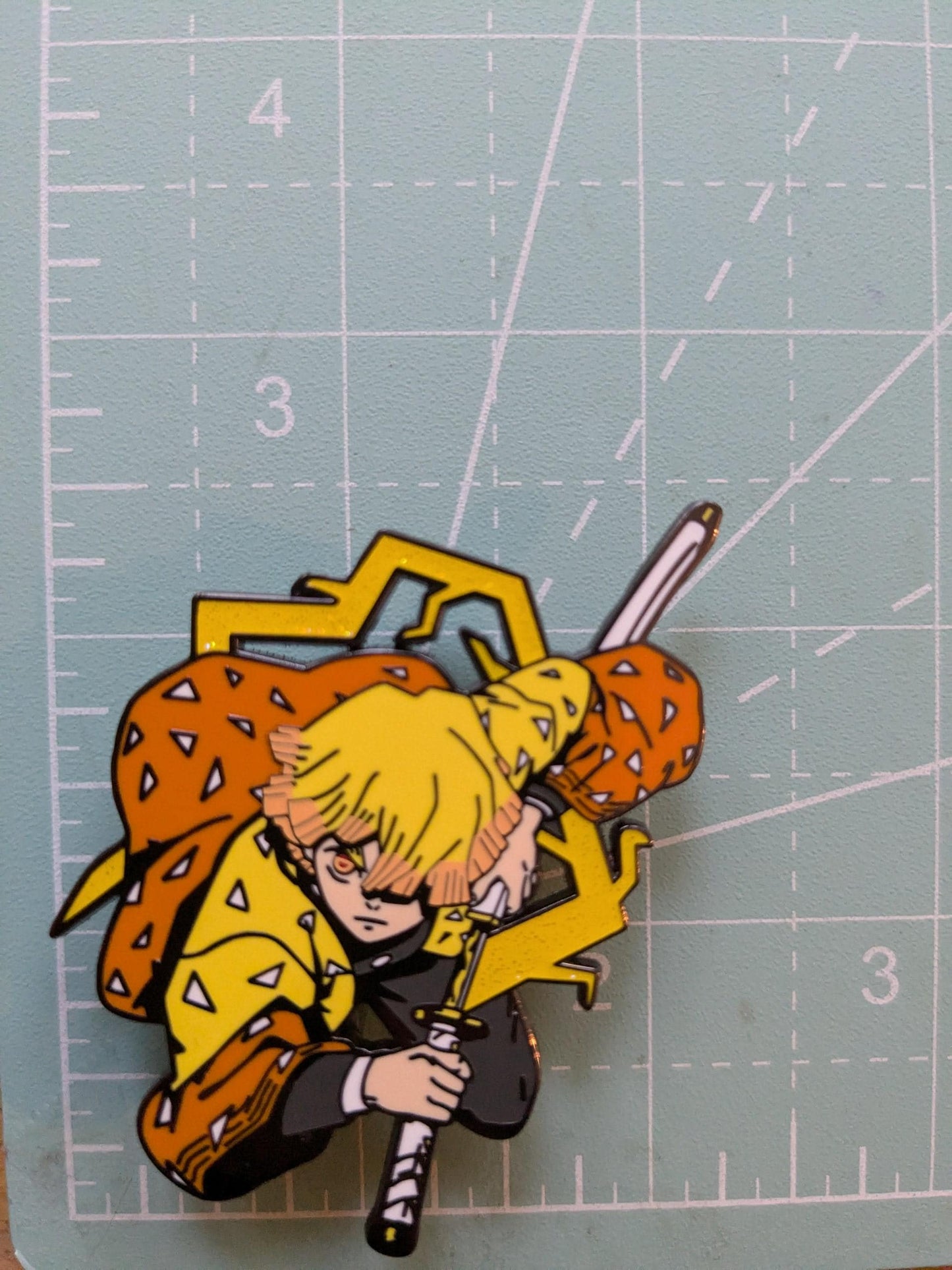 Zenitsu Hard Enamel Pin