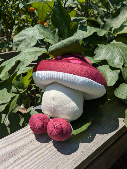 Cute Walking Mushroom Plushie