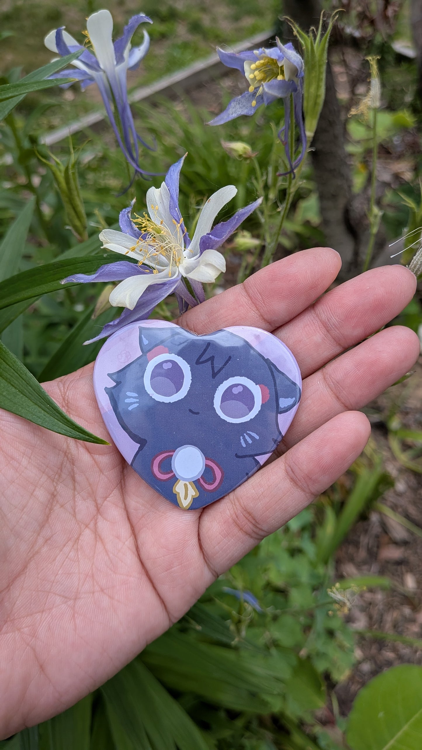 Genshin Impact Heart Buttons