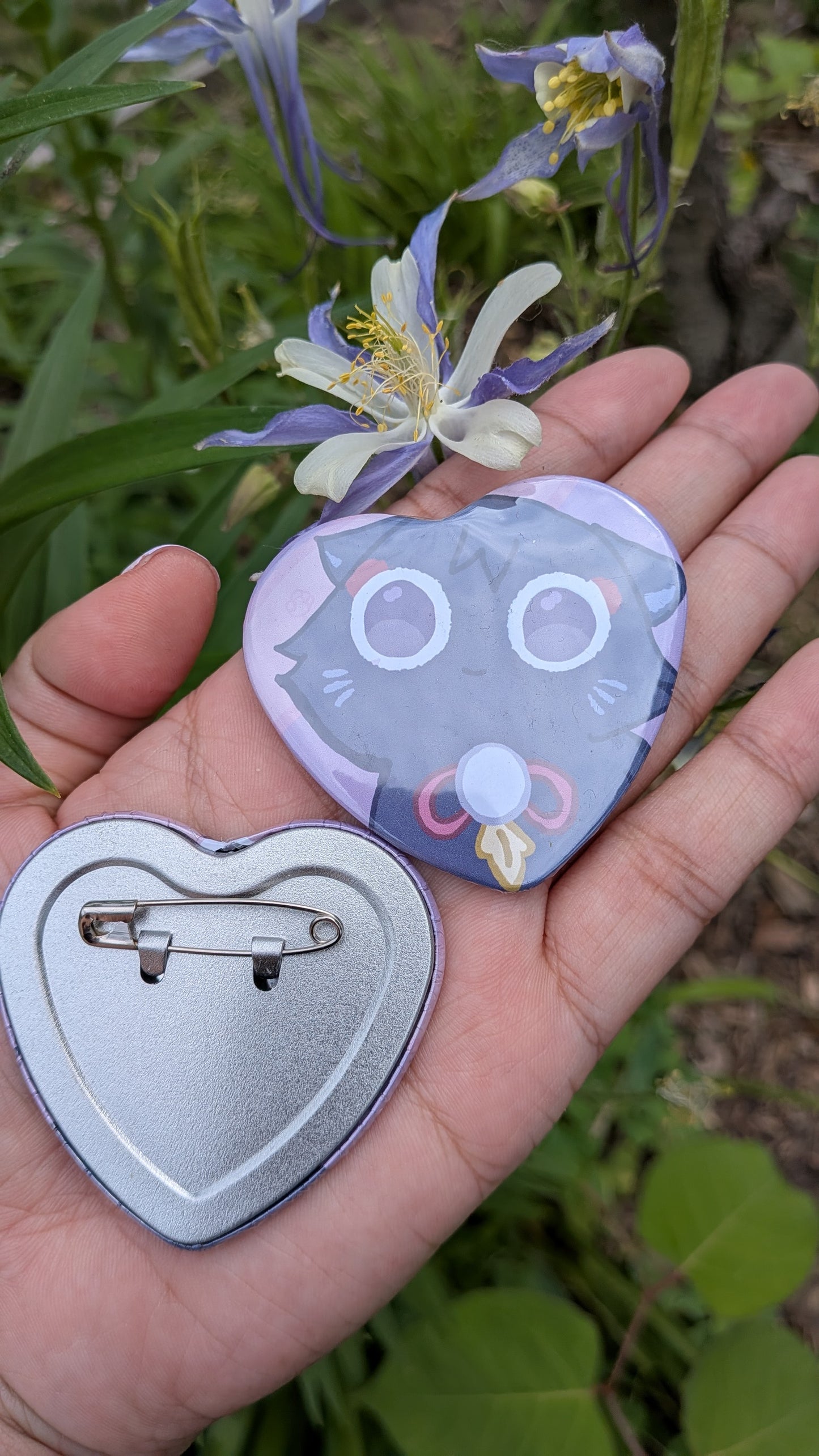 Genshin Impact Heart Buttons