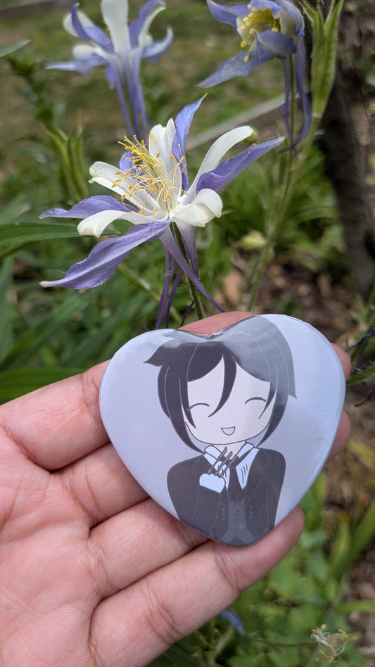 Sebastian Heart Button