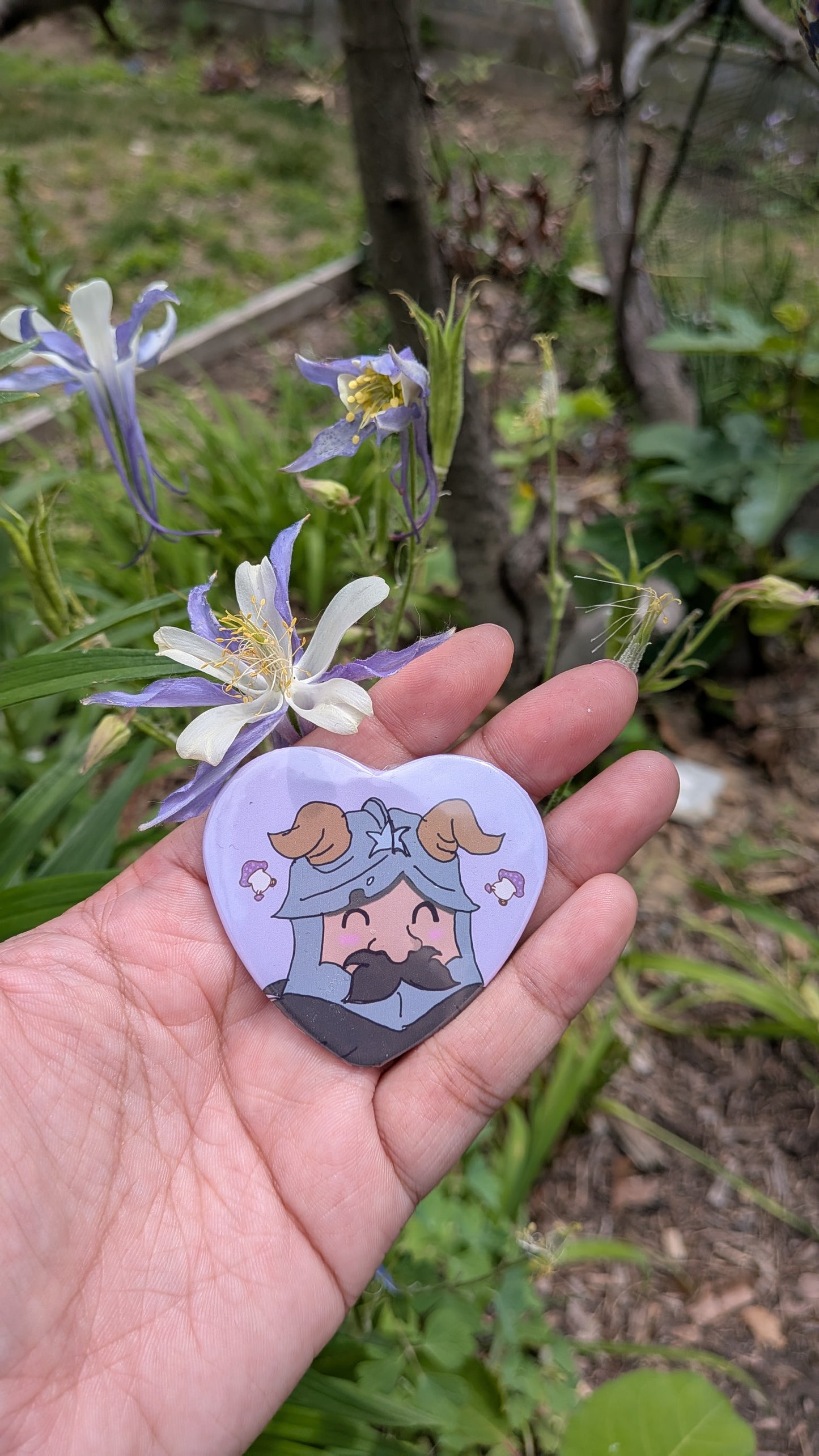 Senshi Heart Button
