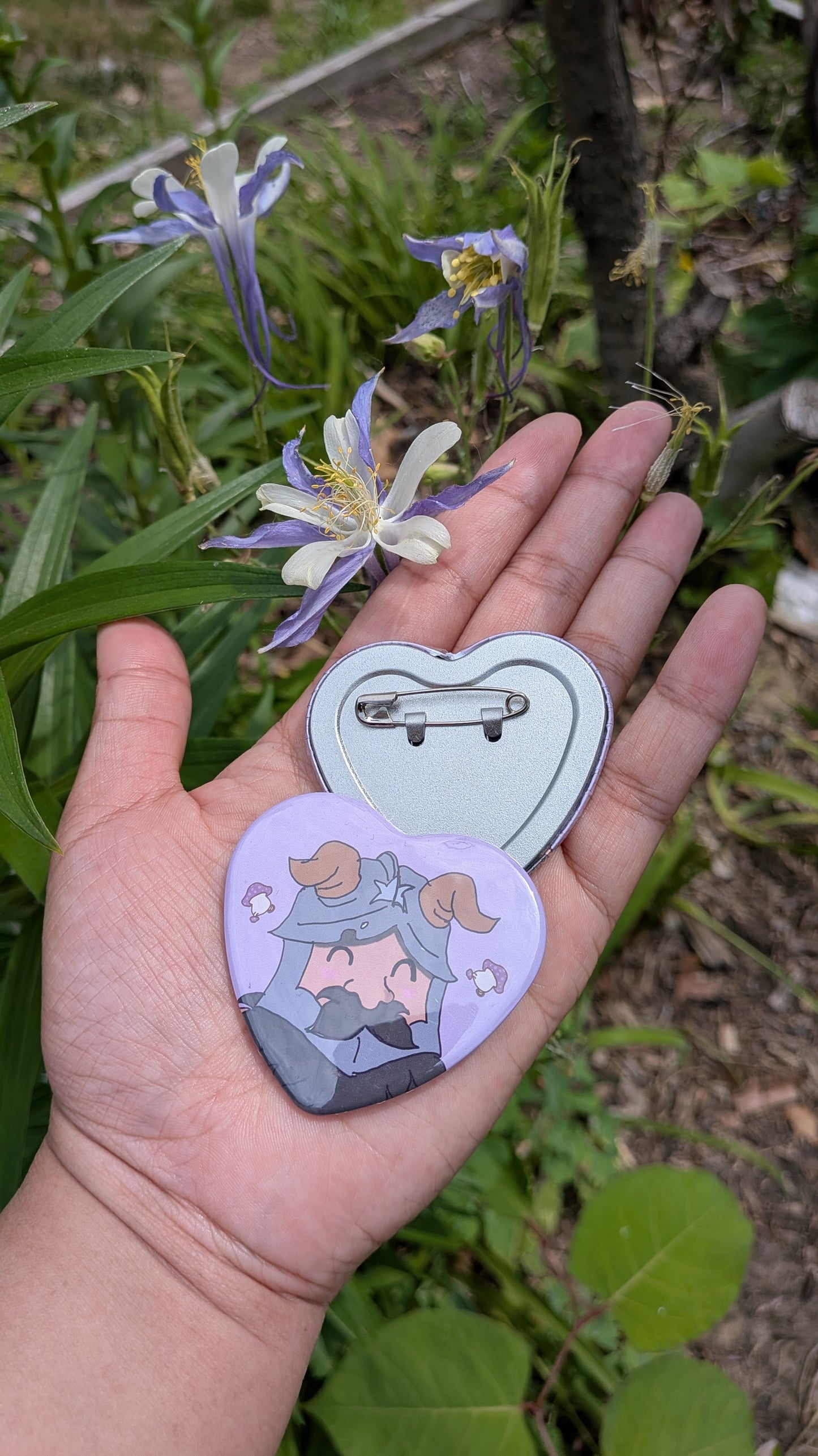 Senshi Heart Button